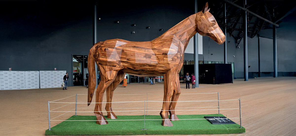 PFERD „FRIEDEN UND HOFFNUNG“ – EXPO 2015